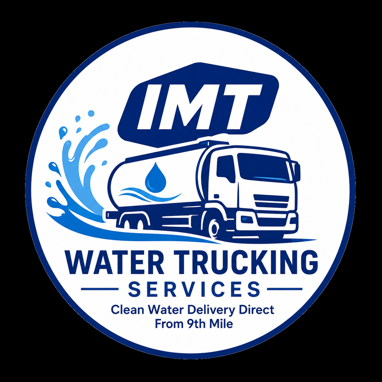 IMT Water Trucking Logo